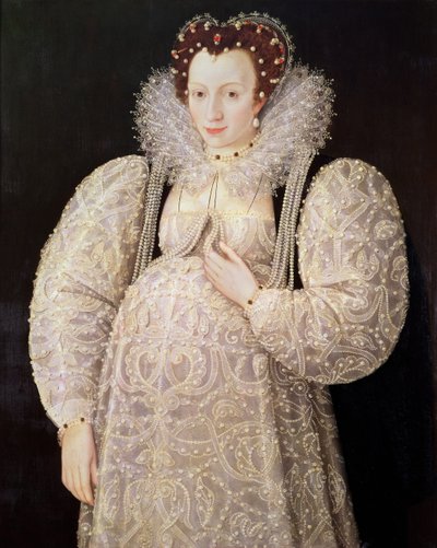 Unknown Lady, c.1595-1600 by William Segar